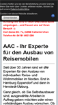 Mobile Screenshot of aac-reisemobile.de